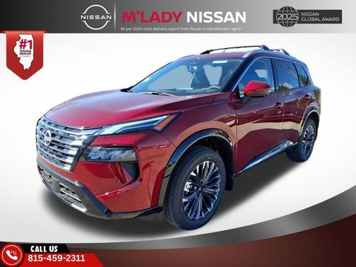 Scarlet Ember Tintcoat 2026 Nissan Rogue Platinum
