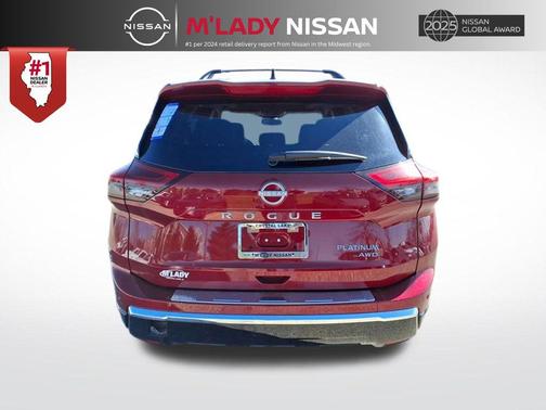 Scarlet Ember Tintcoat 2026 Nissan Rogue Platinum