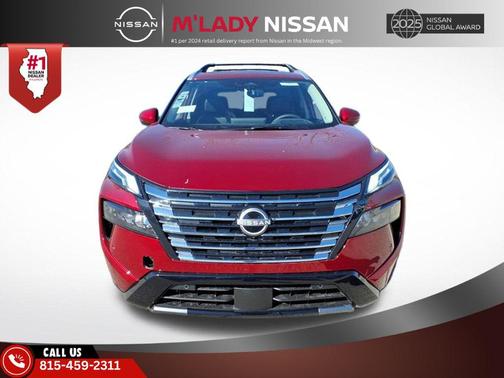 Scarlet Ember Tintcoat 2026 Nissan Rogue Platinum