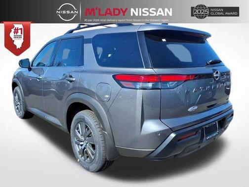 Gun Metallic 2026 Nissan Pathfinder SV