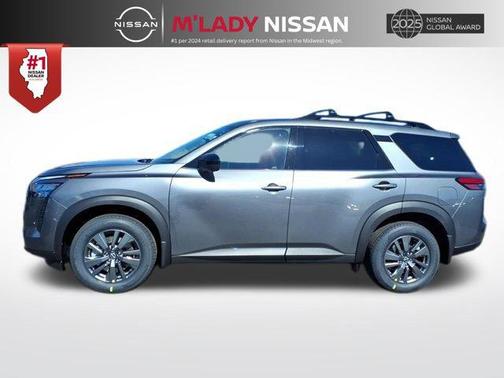 Gun Metallic 2026 Nissan Pathfinder SV