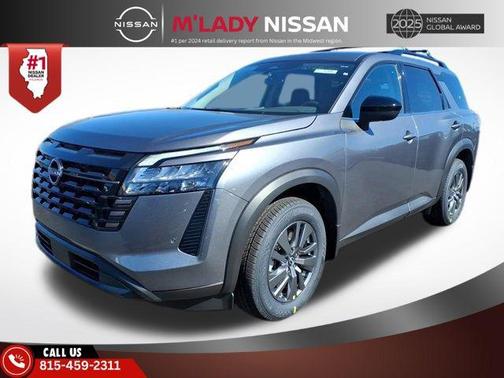 Gun Metallic 2026 Nissan Pathfinder SV