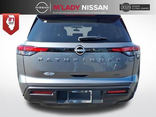 Gun Metallic 2026 Nissan Pathfinder SV