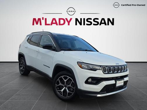 Bright White Clearcoat 2025 Jeep Compass Limited