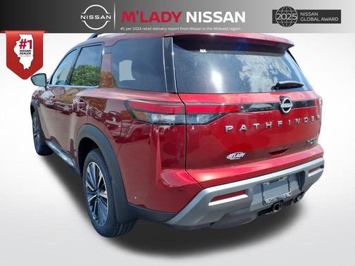 Scarlet Ember Tintcoat 2026 Nissan Pathfinder Platinum