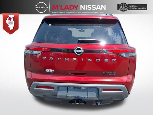 Scarlet Ember Tintcoat 2026 Nissan Pathfinder Platinum