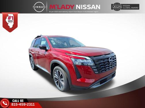 Scarlet Ember Tintcoat 2026 Nissan Pathfinder Platinum