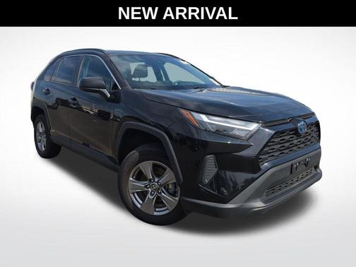 Midnight Black Metallic 2024 Toyota RAV4 Hybrid LE