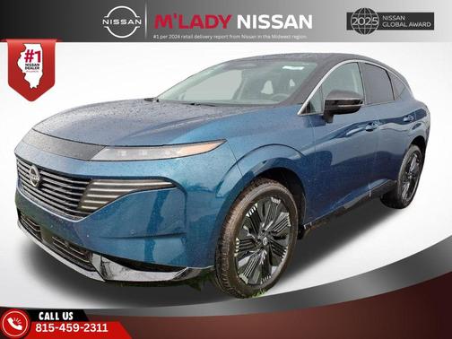 Aurora Blue Pearl Metallic/Super Black 2026 Nissan Murano Platinum