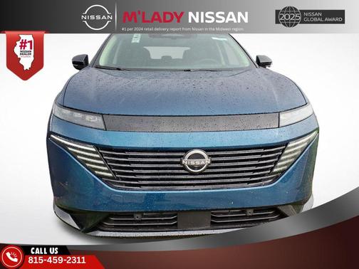 Aurora Blue Pearl Metallic/Super Black 2026 Nissan Murano Platinum
