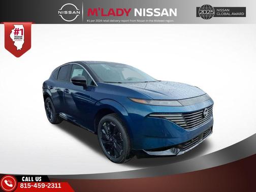 Aurora Blue Pearl Metallic/Super Black 2026 Nissan Murano Platinum