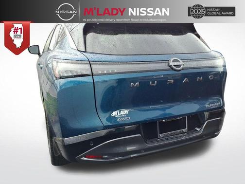 Aurora Blue Pearl Metallic/Super Black 2026 Nissan Murano Platinum