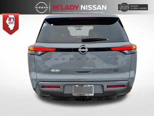 Boulder Gray Pearl 2026 Nissan Pathfinder Platinum