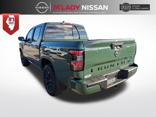Tactical Green Metallic 2026 Nissan Frontier SV