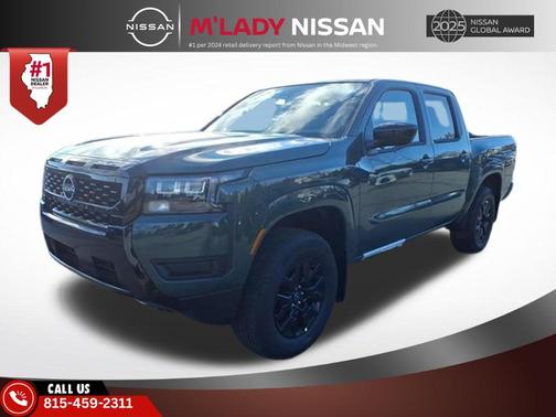 Tactical Green Metallic 2026 Nissan Frontier SV