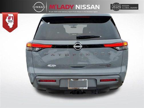 Boulder Gray Pearl 2026 Nissan Pathfinder Platinum