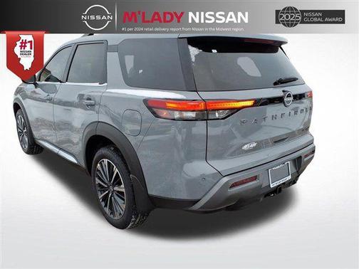 Boulder Gray Pearl 2026 Nissan Pathfinder Platinum