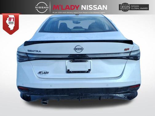 Aspen White Tricoat 2026 Nissan Sentra SR