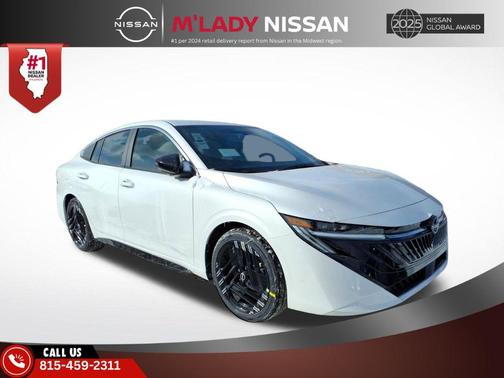 Aspen White Tricoat 2026 Nissan Sentra SR