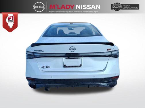 Aspen White Tricoat 2026 Nissan Sentra SR