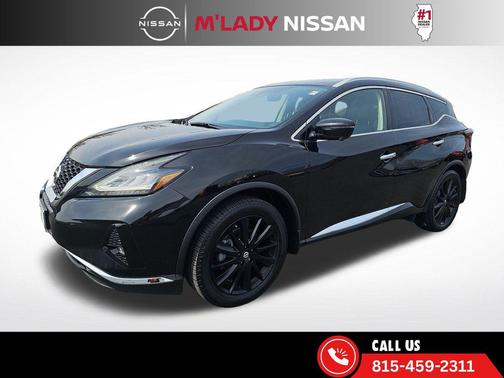 Super Black Metallic 2020 Nissan Murano Platinum Intelligent AWD