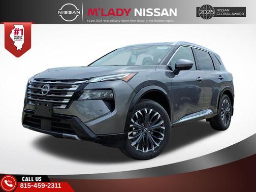 Gun Metallic 2026 Nissan Rogue Platinum