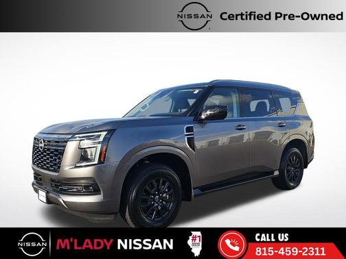 Gun Metallic 2025 Nissan Armada SV 4WD