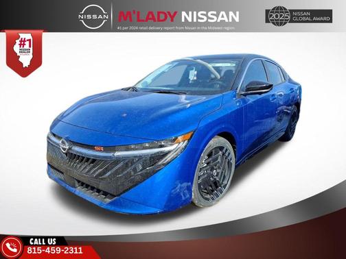 Bluestone Pearl/Super Black 2026 Nissan Sentra SR