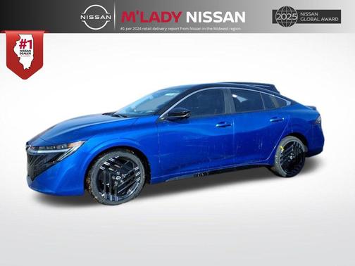 Bluestone Pearl/Super Black 2026 Nissan Sentra SR