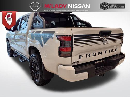 Glacier White 2026 Nissan Frontier SV