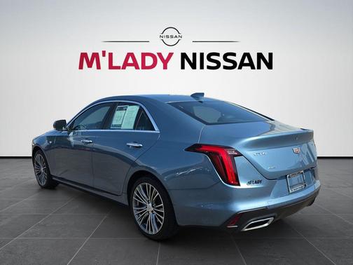 Midnight Steel Metallic 2023 Cadillac CT4 Premium Luxury