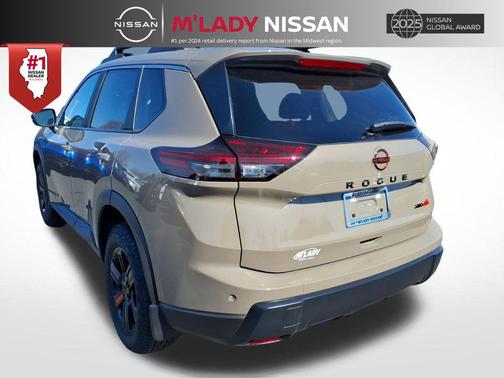 Baja Storm Metallic 2026 Nissan Rogue Rock Creek
