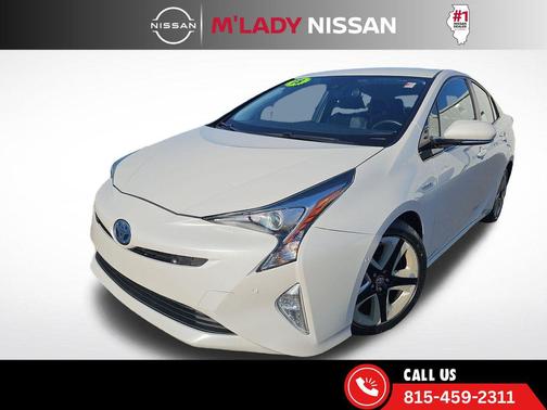 Blizzard Pearl 2018 Toyota Prius Four Touring