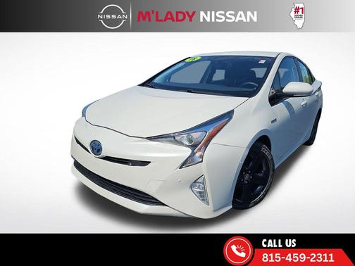 Blizzard Pearl 2018 Toyota Prius Four Touring