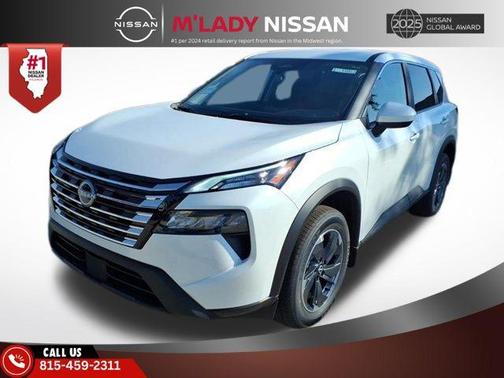 Everest White Pearl Tricoat 2026 Nissan Rogue SV
