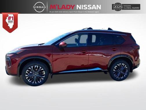 Scarlet Ember Tintcoat 2026 Nissan Rogue Platinum