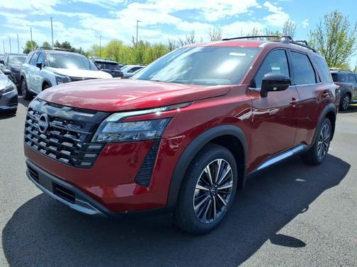 Scarlet Ember Tintcoat 2026 Nissan Pathfinder Platinum