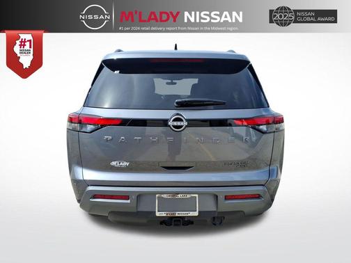 Gun Metallic 2026 Nissan Pathfinder Platinum