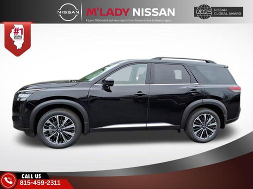 Super Black 2026 Nissan Pathfinder Platinum