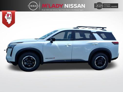 Everest White Pearl Tricoat 2026 Nissan Pathfinder Rock Creek