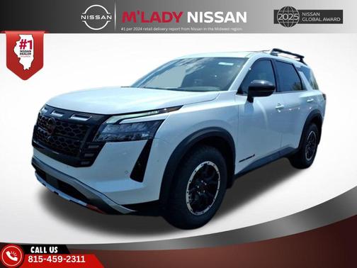 Everest White Pearl Tricoat 2026 Nissan Pathfinder Rock Creek