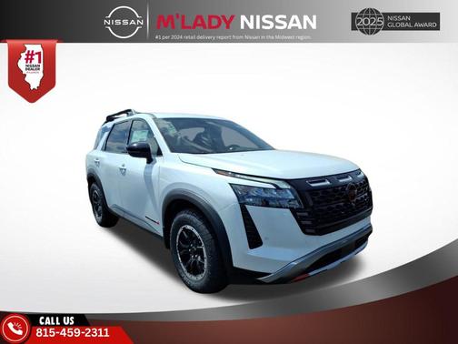 Everest White Pearl Tricoat 2026 Nissan Pathfinder Rock Creek