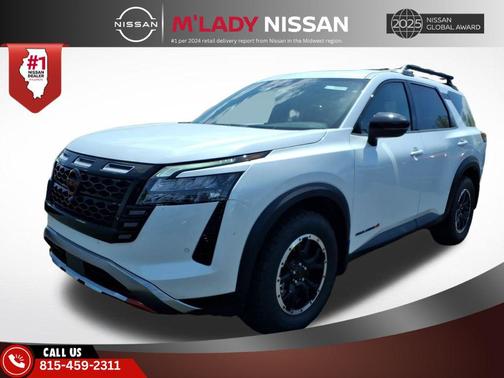 Everest White Pearl Tricoat 2026 Nissan Pathfinder Rock Creek