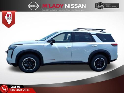 Everest White Pearl Tricoat 2026 Nissan Pathfinder Rock Creek