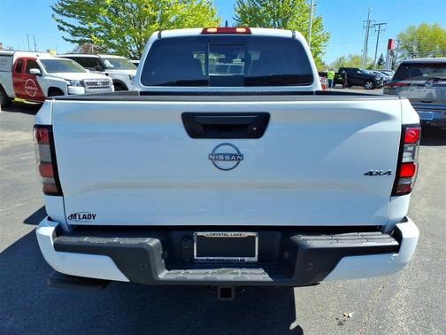 Glacier White 2026 Nissan Frontier SV