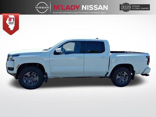 Glacier White 2026 Nissan Frontier SV