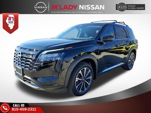 Super Black 2026 Nissan Pathfinder Platinum