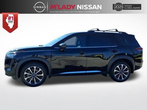 Super Black 2026 Nissan Pathfinder Platinum