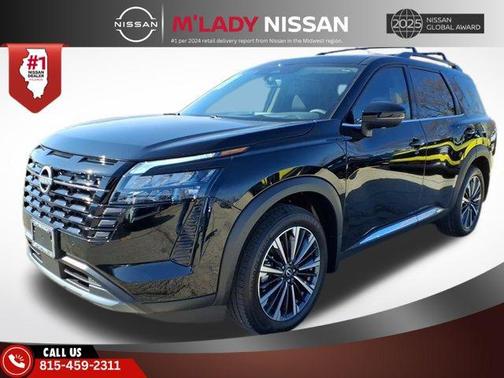 Super Black 2026 Nissan Pathfinder Platinum