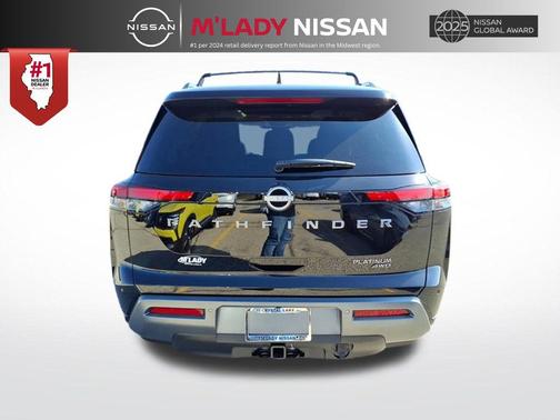 Super Black 2026 Nissan Pathfinder Platinum
